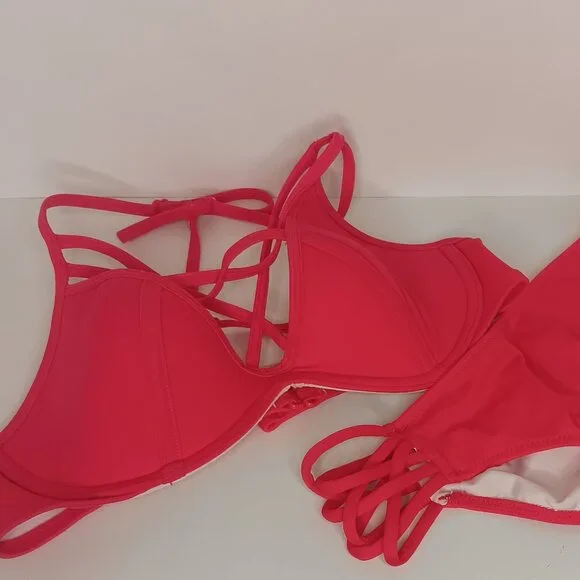 PINK VICTORIA SECRET/NINETY NINE/ BIKINI'S - Picture 3 of 9